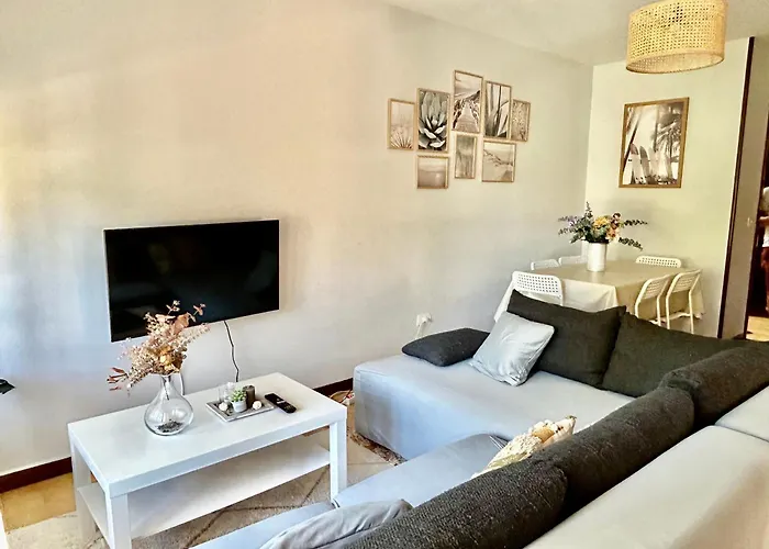 Centrico Piso Parking Privado En La Playa Sanxenxo